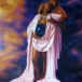 Divine Mother Goddess/Ibawi Isa Orisa ~ Original oil with gold leaf framed 24x36 $3000 framed